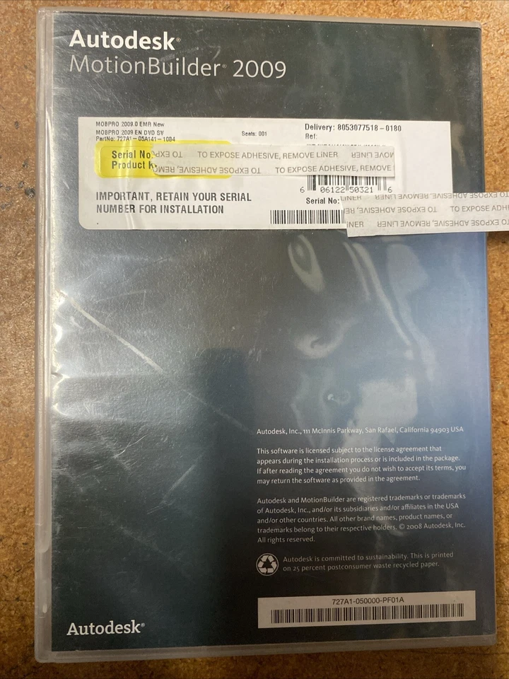 Autodesk Motion Builder MotionBuilder 2009 Student Version (PC DVD, 2009) - Image 2 of 3