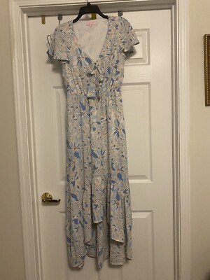white dress pink lily Pink Lily Forever and a Day White Tiered Mini Dress