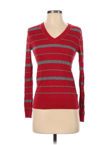 Tommy Hilfiger Women Red Pullover Sweater S