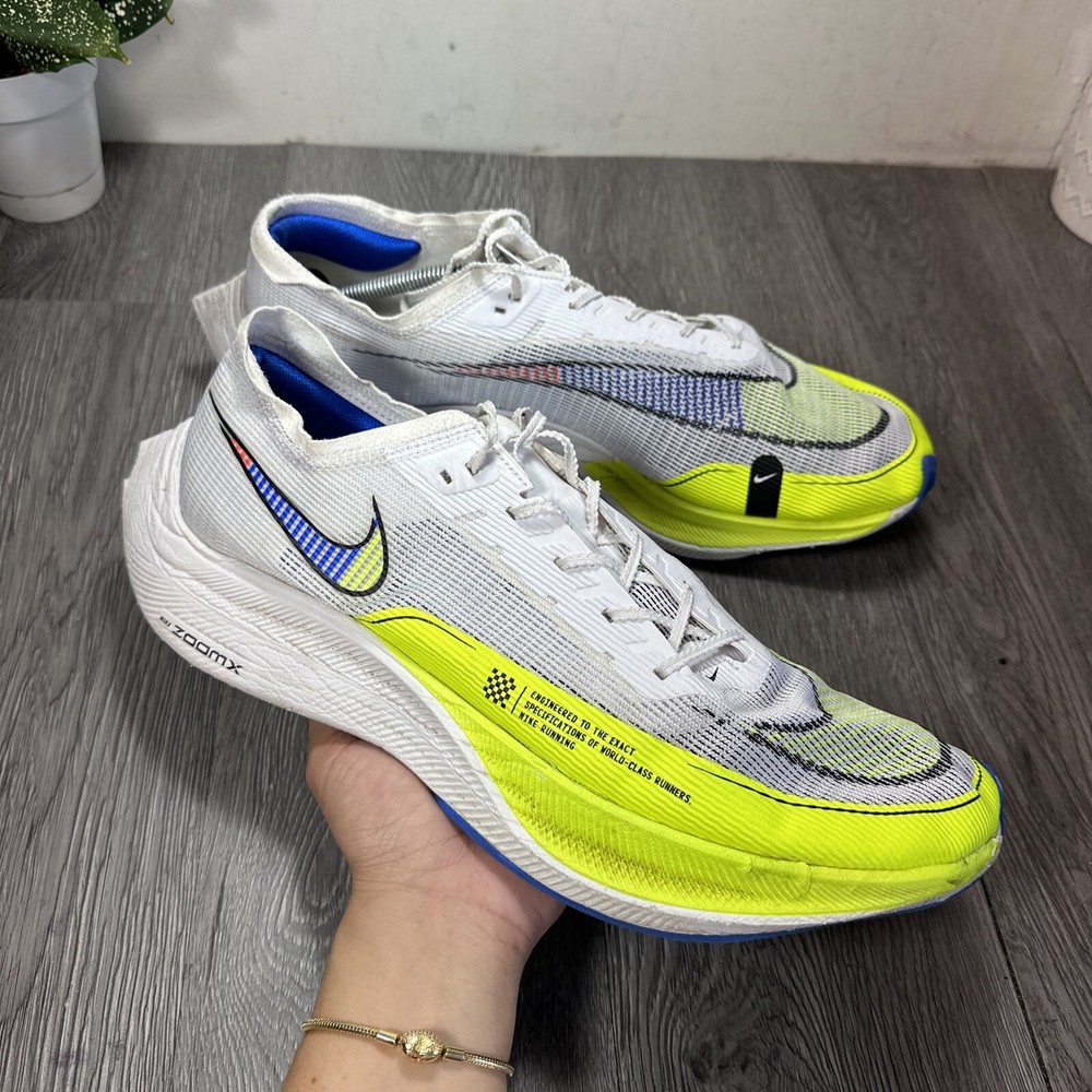 Nike Men’s ZoomX Vaporfly Next 2 White Running Shoes Size 14