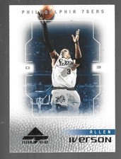 D 2001-02 Fleer Marquee Basketball Allen Iverson #66 NRMT