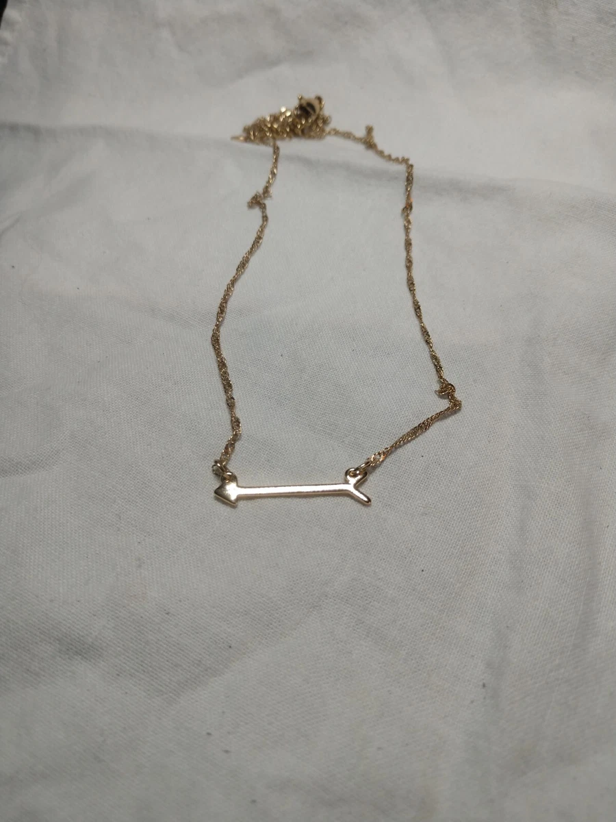 Lauren Conrad Dainty Gold Arrow Charm Necklace Fashion Jewelry