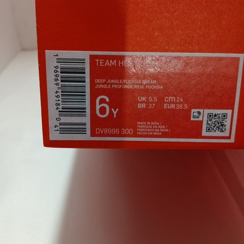Nike Team Hustle D11 (GS) Size 6Y Multicolor Basketball Shoes Sneakers - Picture 8 of 8