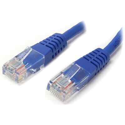 1PC STARTECH.COM M45PATCH12BL Cat5e Ethernet Cable - 12 ft - Blue - Patch Cable