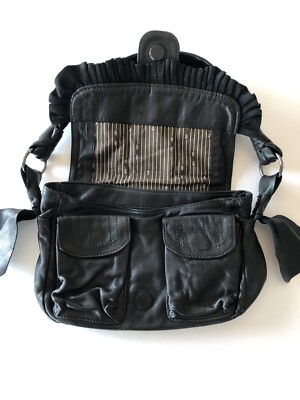 Armani exchange soft leather shoulder bag