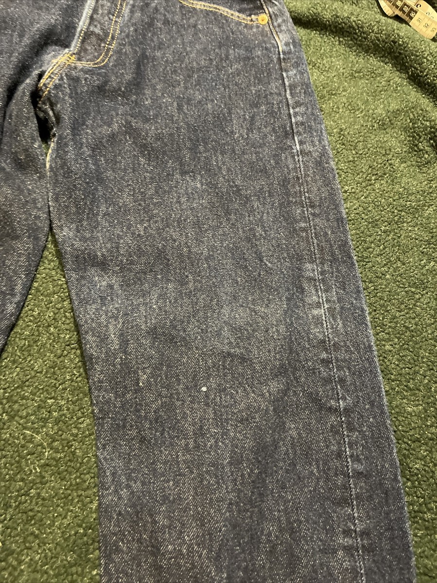 Vintage 90's 00's Levi's 501 Dark Blue Denim Jeans USA Women 27