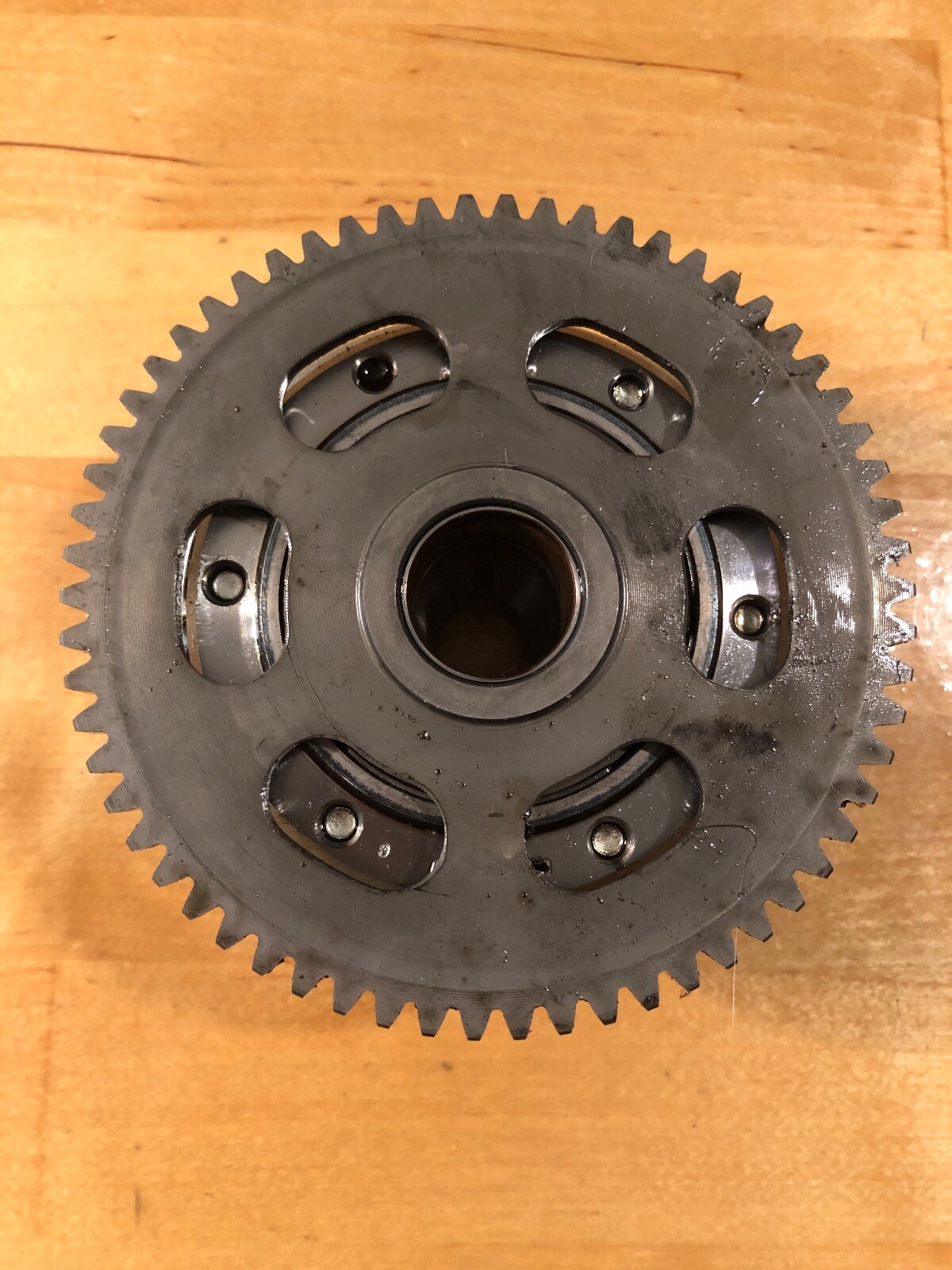 OEM 0409 YAMAHA YFZ450 YFZ 450 FLYWHEEL ROTOR ONEWAY BEARING & STARTER GEAR eBay