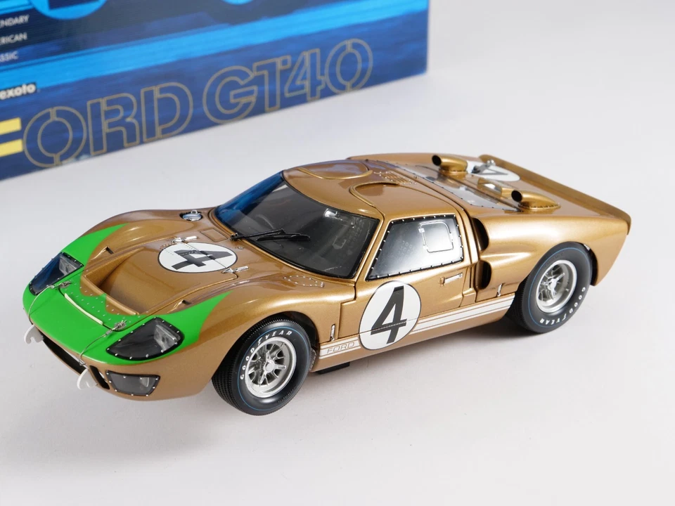 Exoto 1/18 Corsa 100 Year Ford GT40 Mkii - Immagine 2 di 4