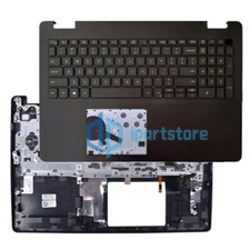 New 033HPP 33HPP For Dell Inspiron 15 3501 Palmrest Upper Case Backlit Keyboard
