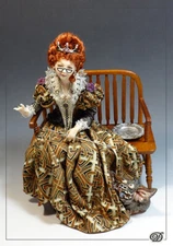  1" Mini Doll Dressing Made Easy ~ Amethyst ~ 1:12 Sewing Printable Tutorial 