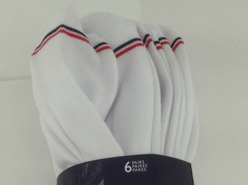TOMMY HILFIGER weiße 77 % BAUMWOLLE Quarter Crew Socken für Damen, 6er-Pack, 36 $ unverbindliche Preisempfehlung des Herstellers - Bild 7 von 10