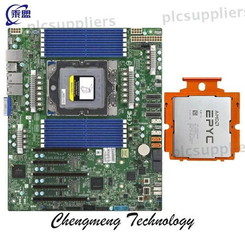 Supermicro H13SSL-N MB + AMD EPYC 9B14 96 Core + 2x 32GB 4800MHZ Ram + 2U Cooler