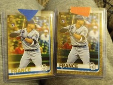 2019 Topps Update Ty France Rookie Gold/Yellow Lot /2019 SP Seattle US129