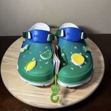Crocs X Sprite‎ All Terrain Clogs Mens 8 Womens 10 Green 209313-100 NWT Crocs-All-Terrain-Clog-Sprite-  main image 4