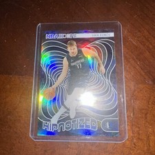 2022-23 Panini NBA Hoops Basketball Hipnotized Insert #8 Luka Doncic