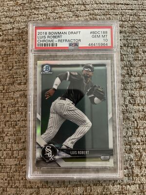 2018 bowman luis robert psa10 【公式通販】