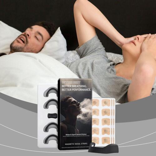 Anti Snoring Nose Clip Nasal Dilator Stop Snore Easy Breath 15 Days Starter R5E4 - Picture 4 of 17