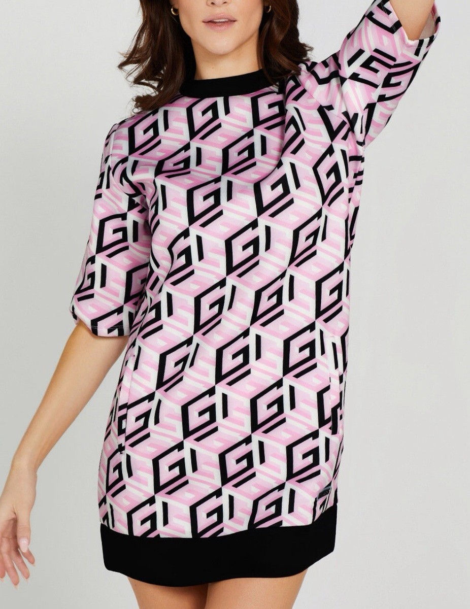 knee length dresses for ladies Emilee Mini Dress Floral | Pink | Womens