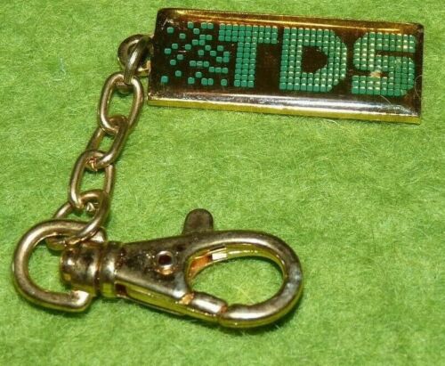 Beau porte clés en métal doré TDS la boîte à pin's  Keyring  Schlüsselring  - Photo 1/2