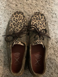 leopard twisted x shoes