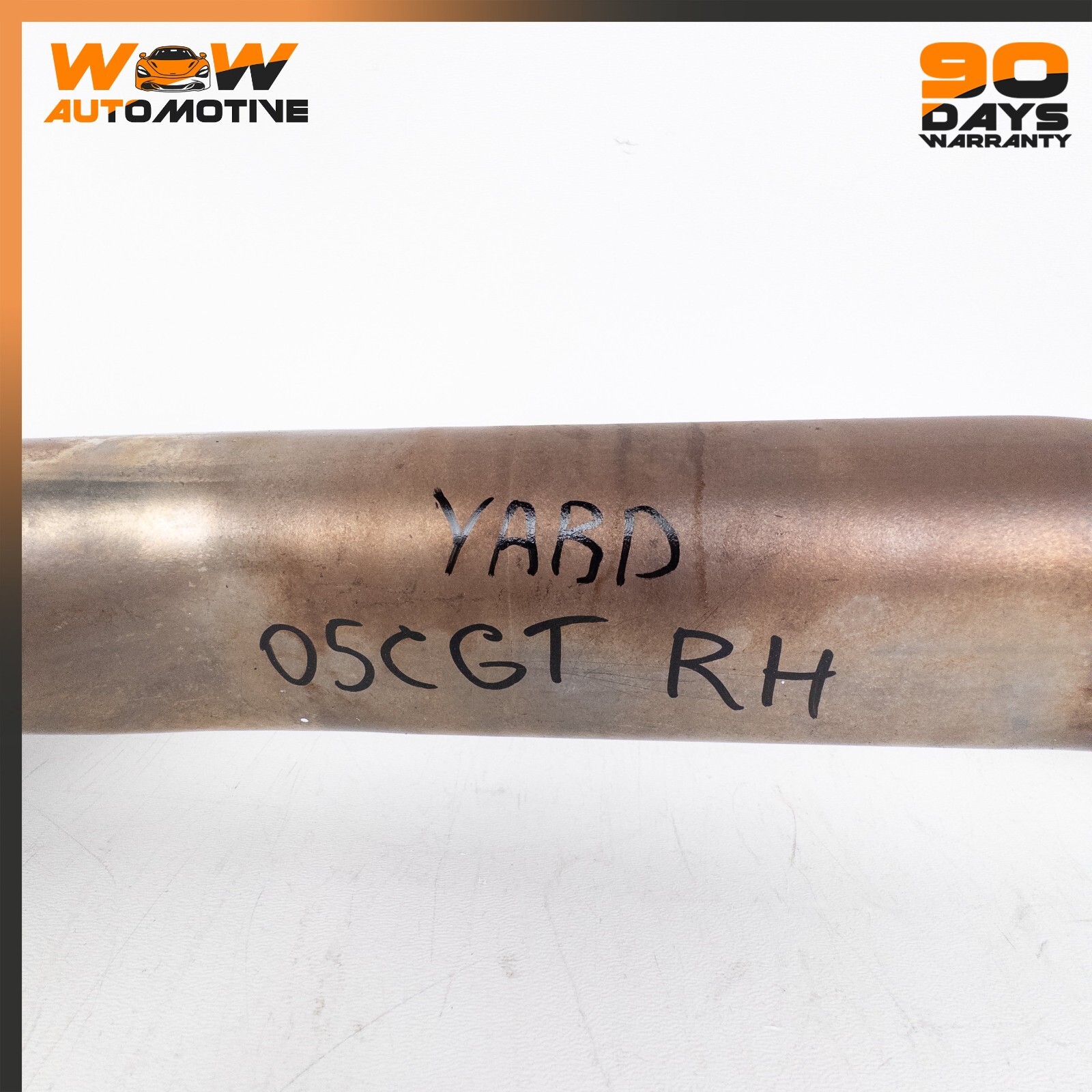 04-13 BENTLEY CONTINENTAL GT FLYING SPUR 6.0L W12 RIGHT EXHAUST DOWNPIPE OEM