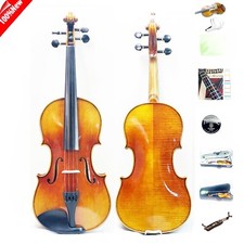  Andreas Gagliano Violin Outfit 4/4-1/2 VN401M-Y Educational Pack Set Up U.S.A