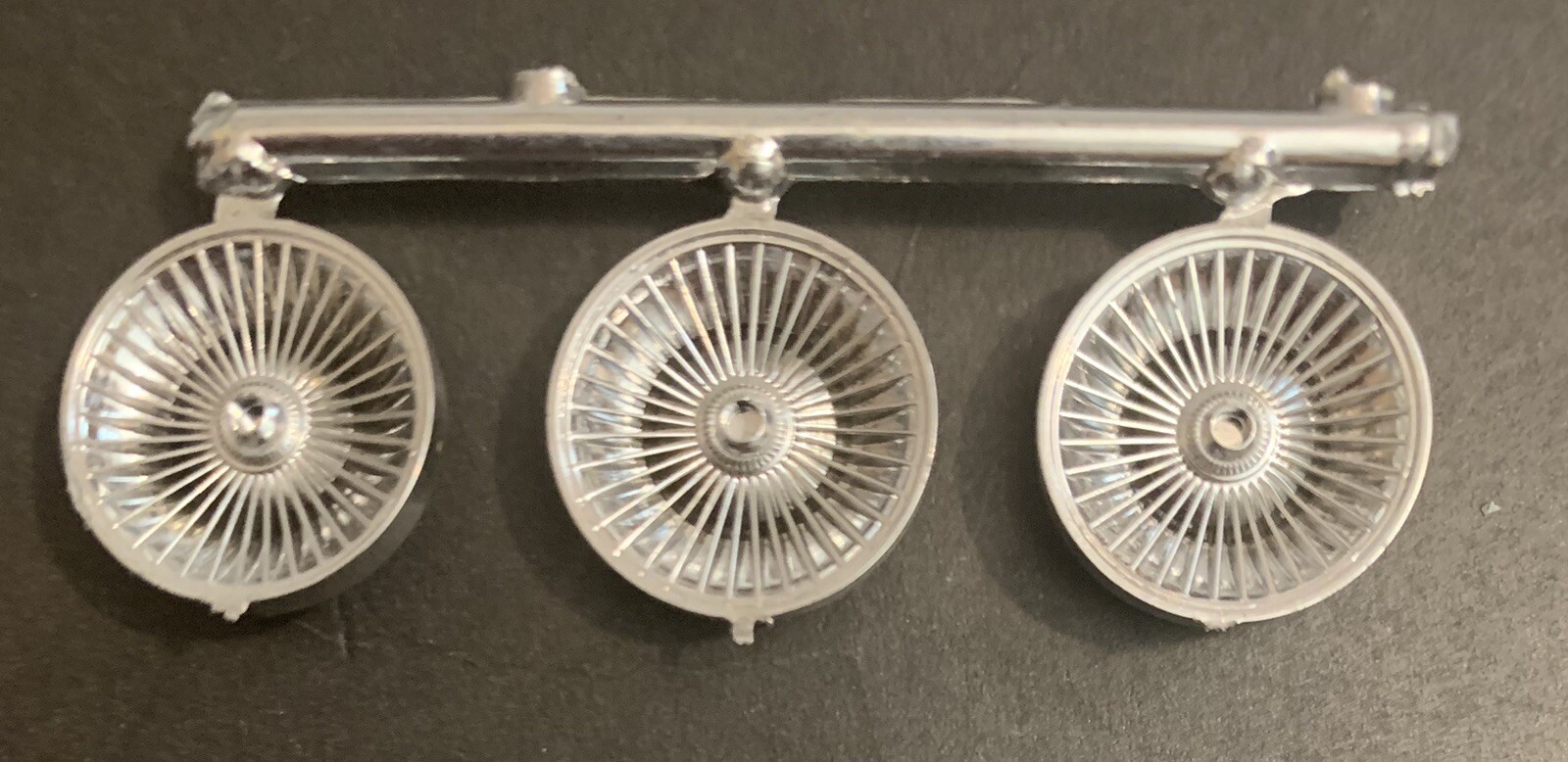 66 Corvette #78 Custom Wheels 3-Piece 160 1670 Rare Model Car Kit Parts Combine-image