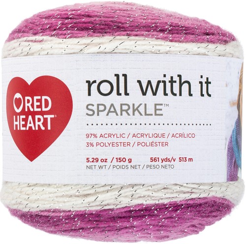 Fil à Tricoter Red Heart Super Saver - Couleur Royale - 7 Oz (198 G) - Lot De 2 Pelotes