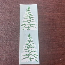 New Mrs. Grossman Scrapbooking Stickers - Snow Tree - 1991