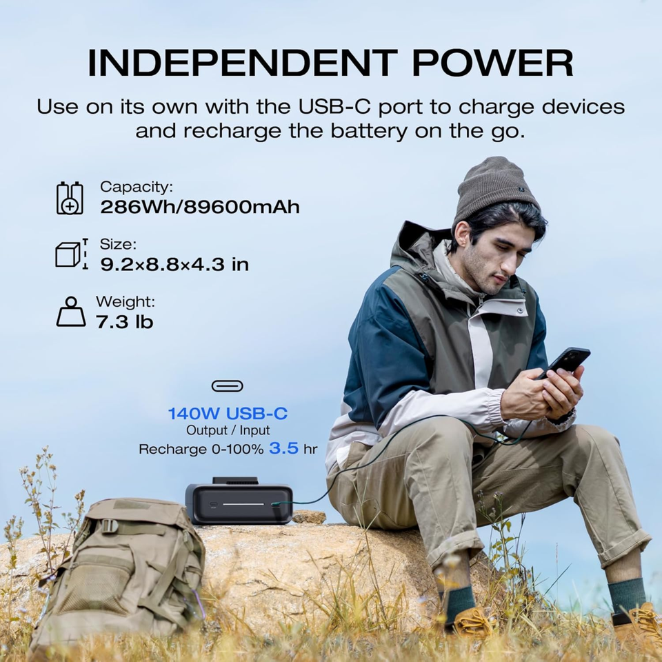 Rätikon Batterien AG - EcoFlow River 3 Plus Zusatzbatterie 600 Mit 572 Wh