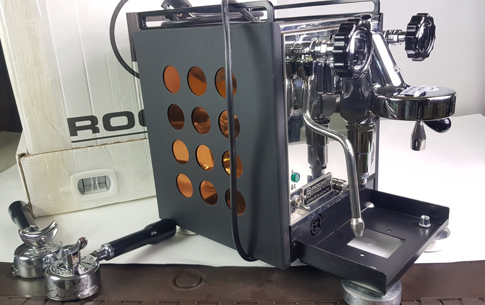 Cafetera Rocket Appartamento TCA Black/Black