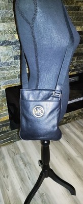 Michael Kors Black Leather Crossbody