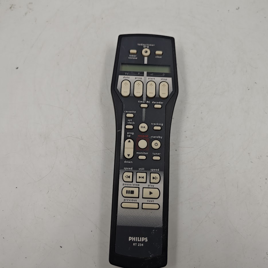 PhilipsRT234RemoteControl-Used,Working,MinorScratches