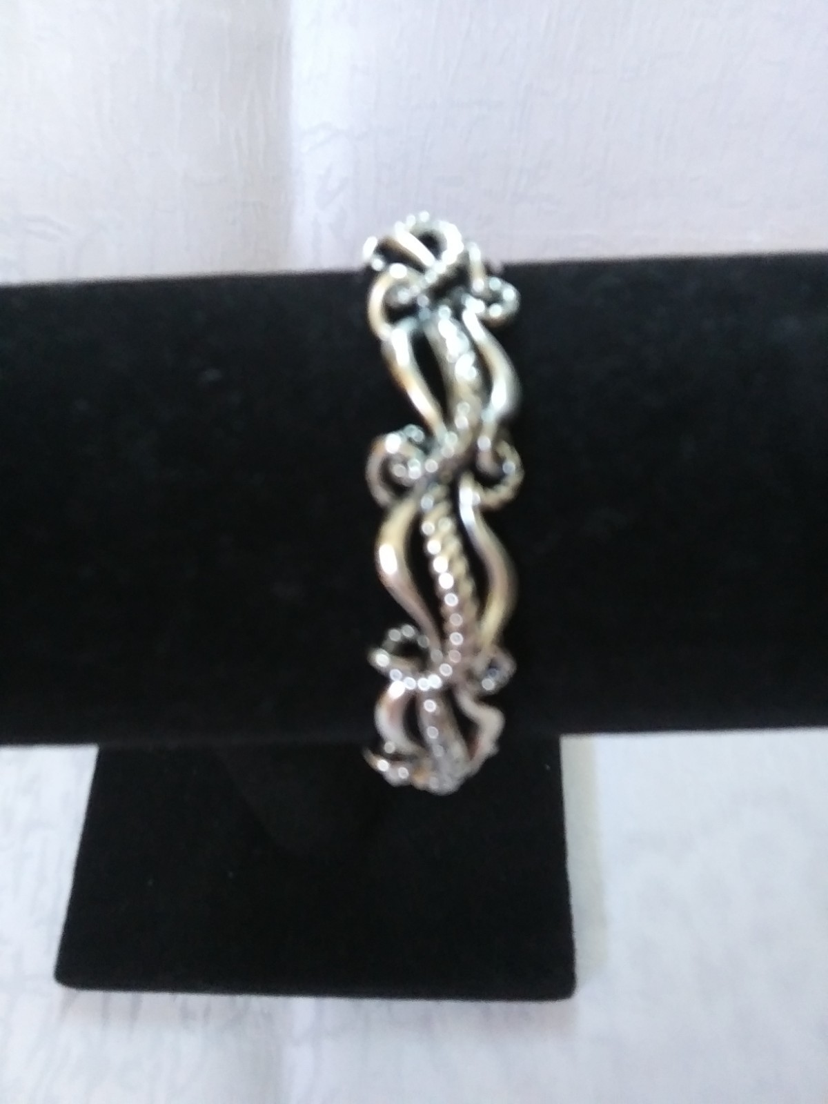 Carolyn Pollack Solid Sterling Openwork Bracelet … - image 1