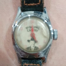 Rare 1950s Engraved Hopalong Cassidy Watch working