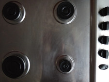 Indesit Aria PAA 642 IX/IWE 58cm Four Burner Gas Hob - stainless steel