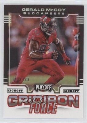 2017 Panini Playoff Gridiron Force Kickoff 148/199 Gerald McCoy #8 0q3