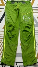 Norrona Fjora flex 1 Pantalone Uomo Arrampicata Verde Pantaloni da Escursionismo Taglia M