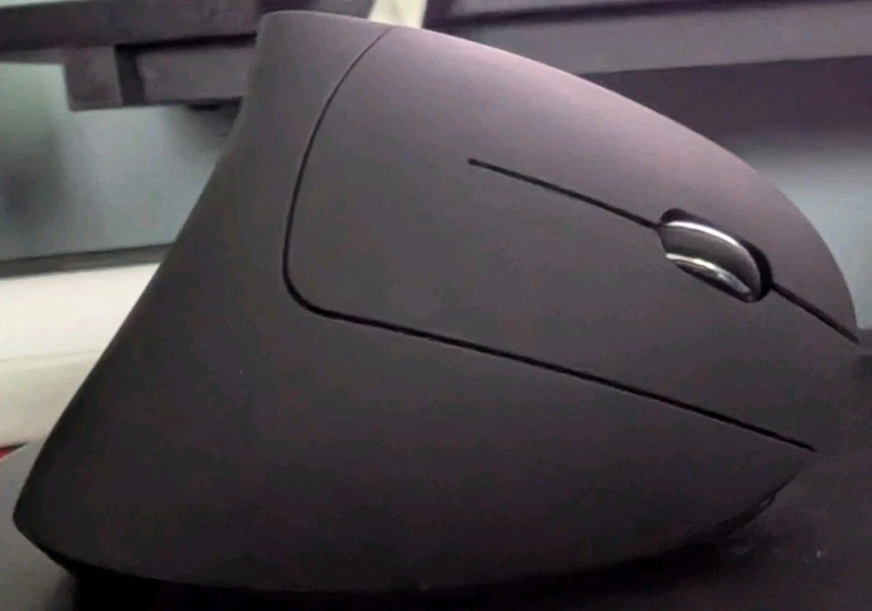ATS 2.4G Wireless Vertical Ergonomic Optical Mouse 5 Buttons 800/1200/1600 DPI e - Image 2 of 4
