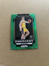 2024-25 Panini Prizm - Emergent Dalton Knecht #10 Green Prizm (RC)
