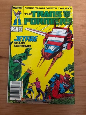 The Transformers #11 Vol. 1 (Marvel, 1985) Key! 1st App Jetfire, Ungraded reader