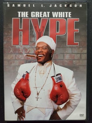 The Great White Hype DVD w Insert Samuel L Jackson Jamie Foxx 1996 Boxing R1 OOP