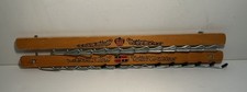 Vintage Tie Holder Wood Metal Crown Crest Belt Storage Rack hanger