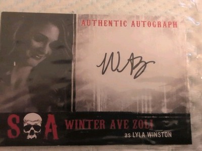 2014 CZE Winter Ave Zoli SOA On Card Autograph Card From Season1-3.