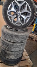 SUBARU FORESTER SET OF 5 FACTORY ALLOY WHEELS INCLUDING SPARE 08/18-11/24 771905