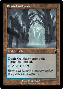 Dimir Guildgate (Retro Frame) 400/637 Ravnica Remastered