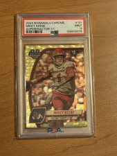 Marketplace image: Mikey Keene 2024 Bowman University Chrome Superfractor 1/1 PSA 9