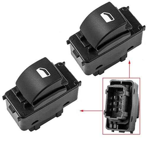 2 Commande Lève-Vitre Avant G/D Pour Berlingo Partner C3 Picasso 6490E2 6554QK - Photo 4/7