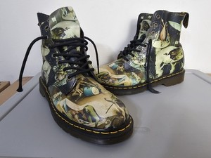 Dr Martens Pascal Hell Boots Hieronymus Bosch Museum Collection READ NO SIZE