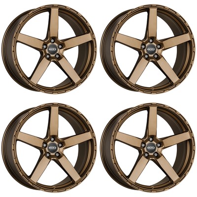 4 Dotz MarinaBay bronze wheels 8.5Jx18 5x112 for BMW 1 2 3 4 X1 X2 X3 i4 iX1 iX2